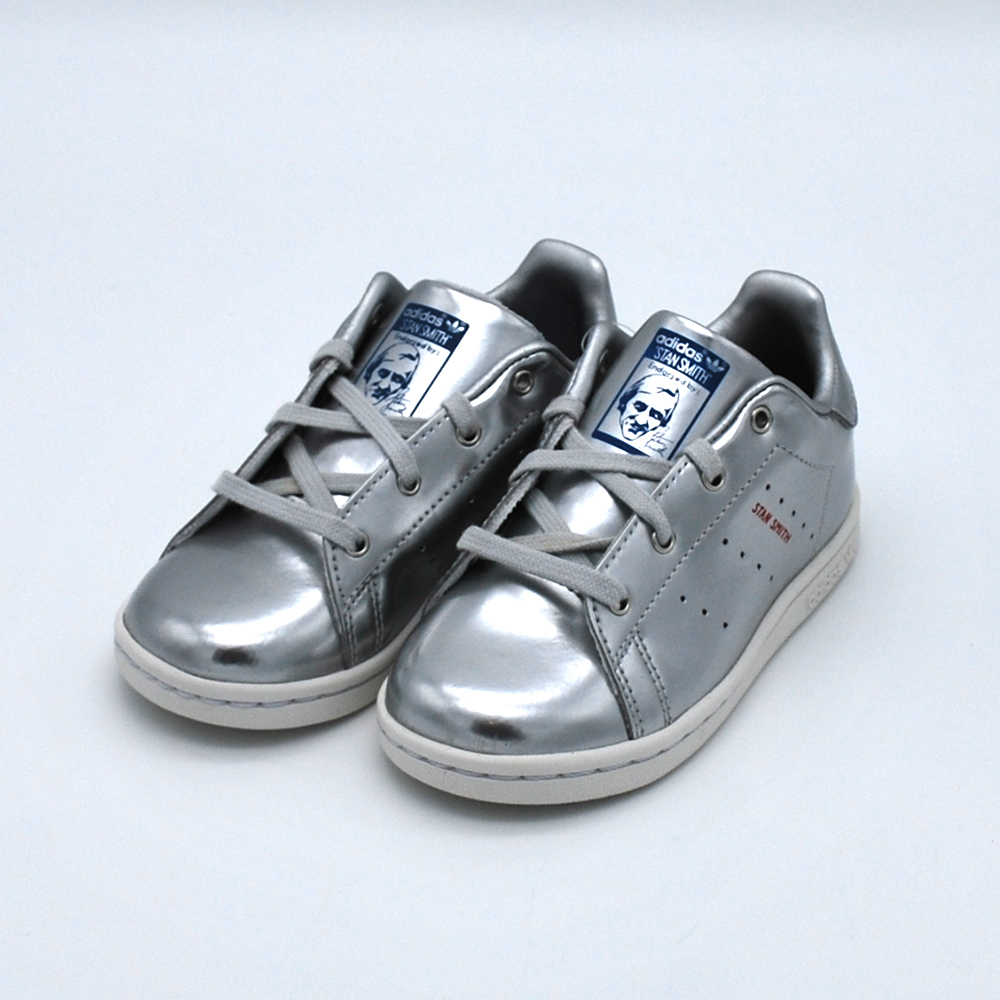 【TODDLER】adidas Originals<br> STAN SMITH EL I Silver (15.5cm)