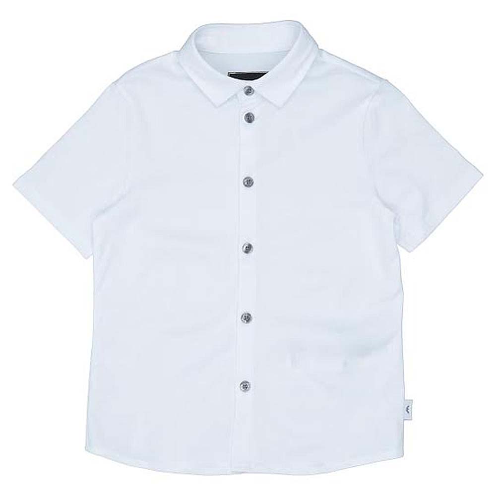 【新品】エンポリオアルマーニ / ジュニア　定番・白ポロシャツ　10A・10歳