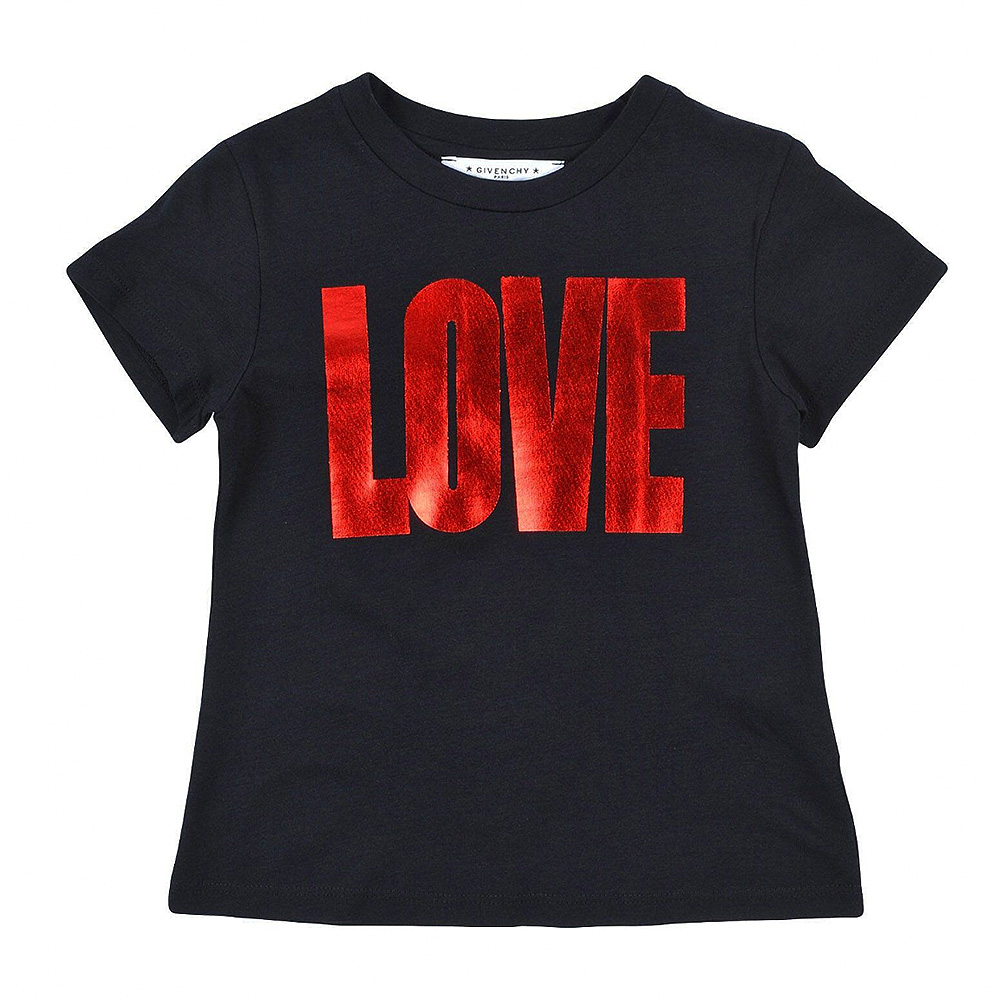 【KIDS】GIVENCHY PARIS<br> “LOVE”  Tシャツ(サイズ:4歳)